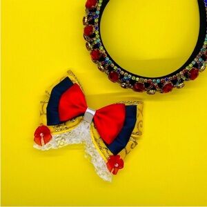 Disney Snow White Inspired Bow